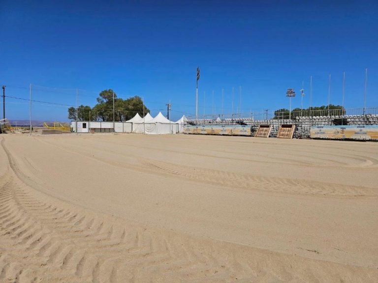 ΕΤΟΙΜΟ ΓΙΑ ΧΡΗΣΗ ΤΟ KARTEROS BEACH SPORTS CENTER