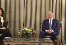 Στον Πρόεδρο της Δημοκρατίας η Κίμπερλι Γκίλφοϊλ -Ο διάλογος με τον Κώστα Τασούλα