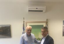 Συνάντηση του προέδρου της ΝΟΔΕ Ηράκλειου με τον Δήμαρχο Βιάννου