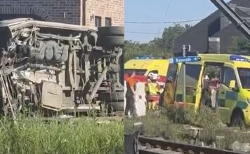 Βέλγιο: Σύγκρουση σχολικού λεωφορείου με τρένο -Πληροφορίες για νεκρούς