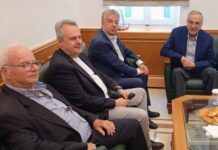 Στο Ηράκλειο ο Αντώνης Σαμαράς – Συνάντηση με Αρναουτάκη: «Είμαστε και θα είμαστε φίλοι»