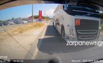 Χανιά: Οδηγός βυτιοφόρου «παίζει τα φώτα» και κορνάρει για να κάνει προσπέραση στον δρόμο του αεροδρομίου