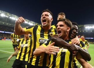 ΑΕΚ – ΛΑΣΚ 1-0: Ο Μαρίν υπέγραψε νίκη-χρυσάφι στην πρεμιέρα του Champions League