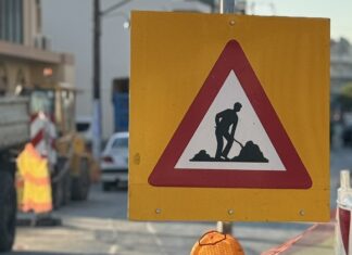 Συνεχίζονται οι εργασίες αντικατάστασης του δικτύου ύδρευσης της ΔΕΥΑΗ στην οδό Γ. Παπανδρέου και λεωφόρο Εθνικής Αντιστάσεως