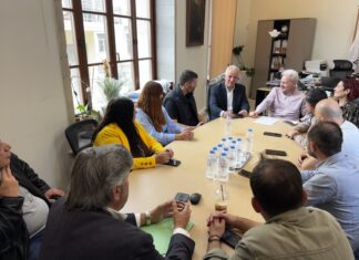 Συνάντηση του Δημάρχου Ηρακλείου με τη Διδασκαλική Ομοσπονδία Ελλάδας και τον Σύλλογο Εκπαιδευτικών «Δομήνικος Θεοτοκόπουλος»